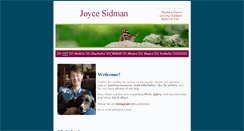 Desktop Screenshot of joycesidman.com